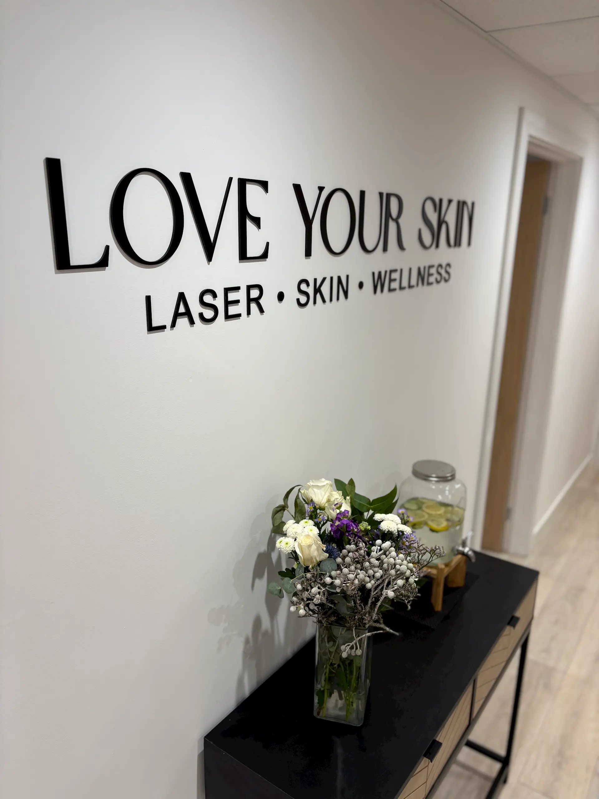 Love Your Skin Tranquil Decor In Waiting Area